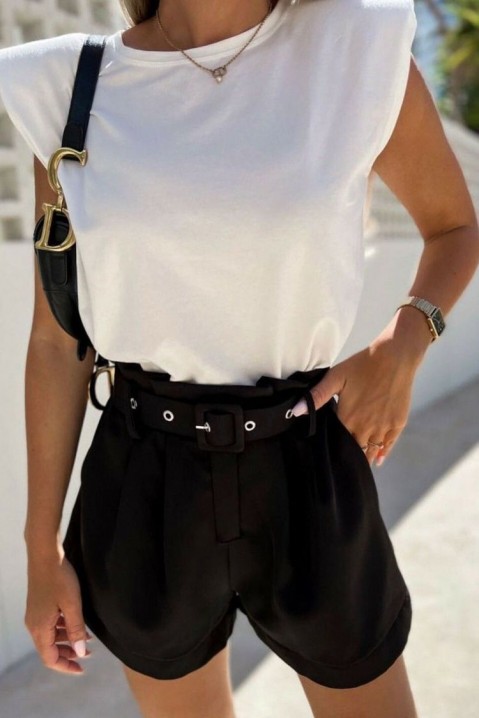 Кратки панталонки JAVANHA BLACK, Боја: црна, IVET.MK - Твојата онлајн продавница