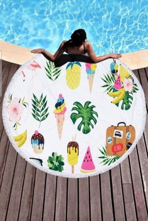 Крпа за плажа AMARINDA 150 cm, Боја: повеќебојна, IVET.MK - Твојата онлајн продавница