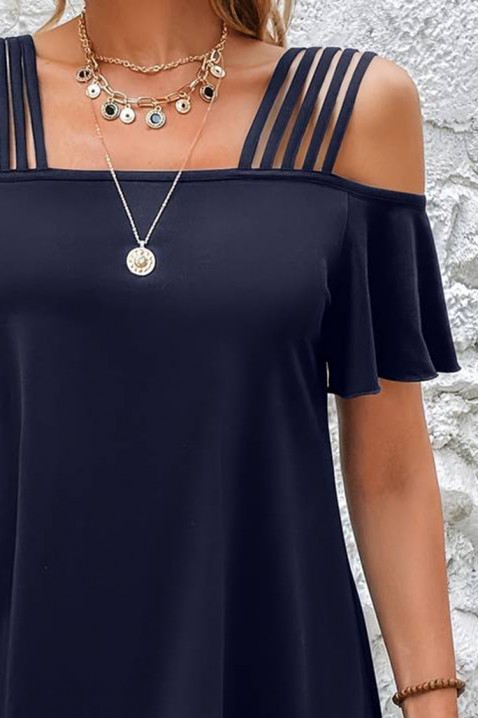 Женска блуза SOLMEFA, Боја: темносина, IVET.MK - Твојата онлајн продавница