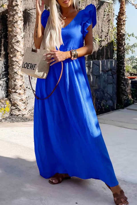 Фустан TIMORZA BLUE, Боја: сина, IVET.MK - Твојата онлајн продавница
