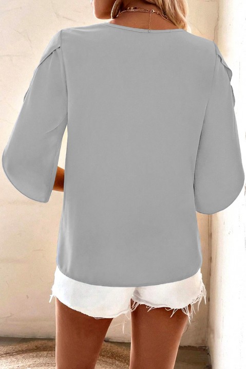Женска блуза SOLERDA GREY, Боја: сива, IVET.MK - Твојата онлајн продавница