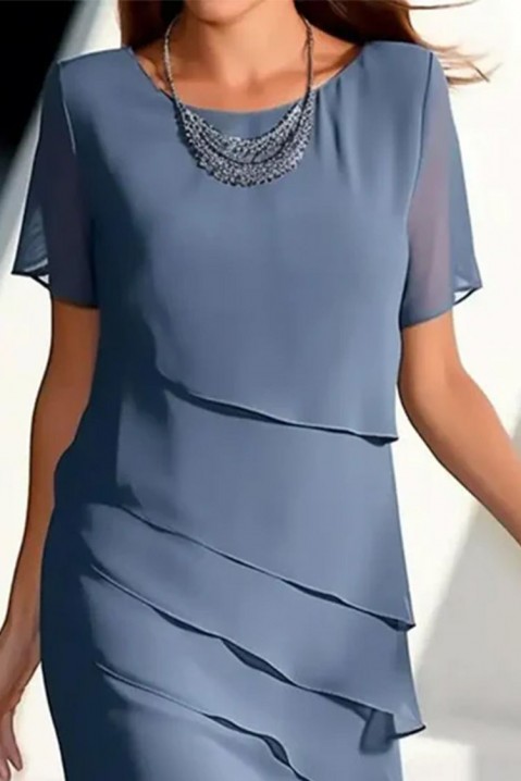 Фустан FELENSA BLUE, Боја: сина, IVET.MK - Твојата онлајн продавница