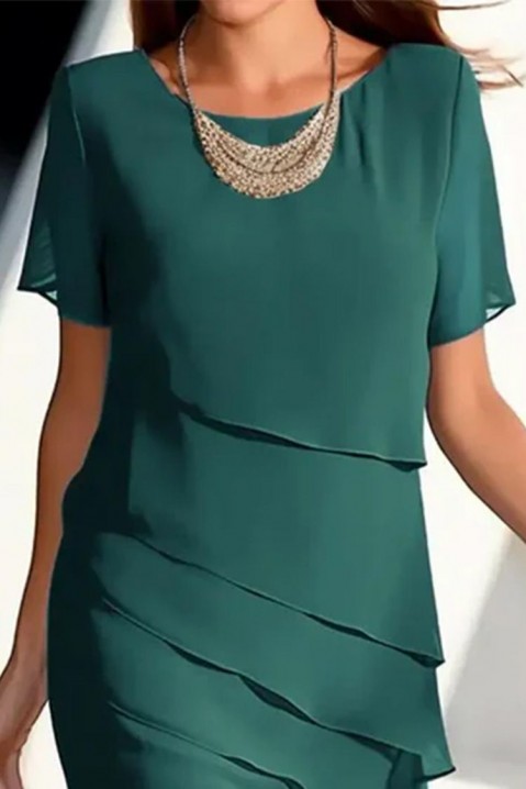 Фустан FELENSA GREEN, Боја: зелена, IVET.MK - Твојата онлајн продавница