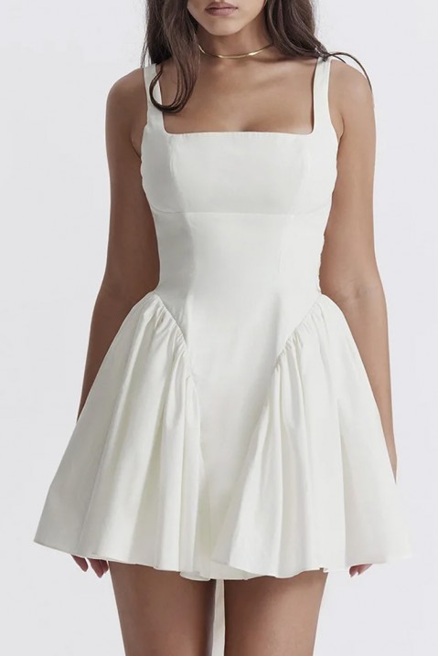 Фустан TOIMELFA WHITE, Боја: бела, IVET.MK - Твојата онлајн продавница