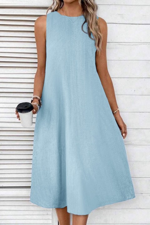 Фустан METRILZA BLUE, Боја: сина, IVET.MK - Твојата онлајн продавница