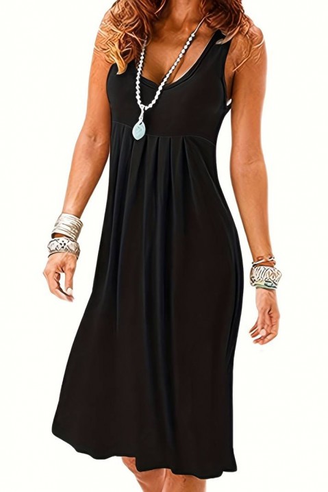 Фустан GOLDERFA, Боја: црна, IVET.MK - Твојата онлајн продавница