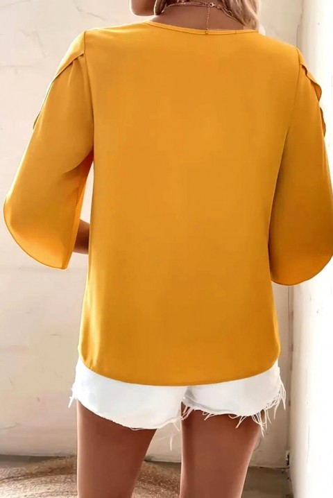 Женска блуза SOLERDA YELLOW, Боја: жолта, IVET.MK - Твојата онлајн продавница