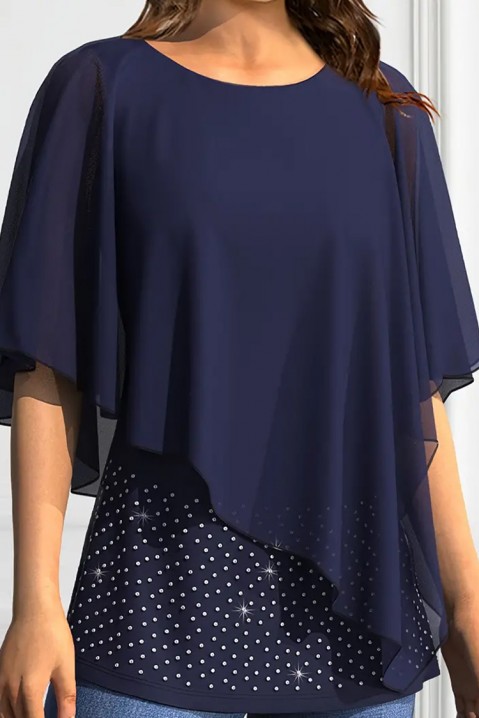 Женска блуза DROMILGA, Боја: темносина, IVET.MK - Твојата онлајн продавница