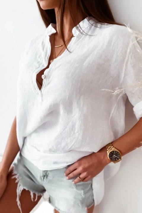 Женска блуза TRIOLFA, Боја: бела, IVET.MK - Твојата онлајн продавница