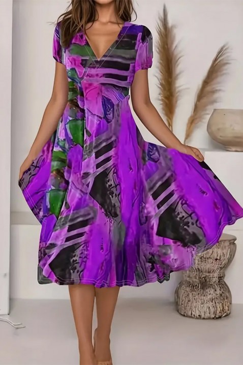 Фустан VIOREFA LILA, Боја: лила, IVET.MK - Твојата онлајн продавница
