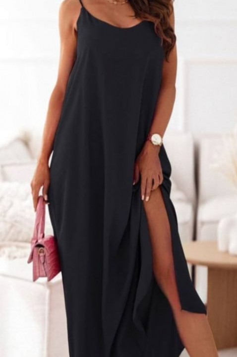 Фустан BESILFA BLACK, Боја: црна, IVET.MK - Твојата онлајн продавница