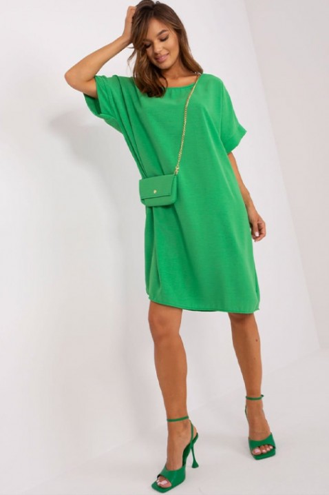 Фустан MOLGERFA GREEN, Боја: зелена, IVET.MK - Твојата онлајн продавница