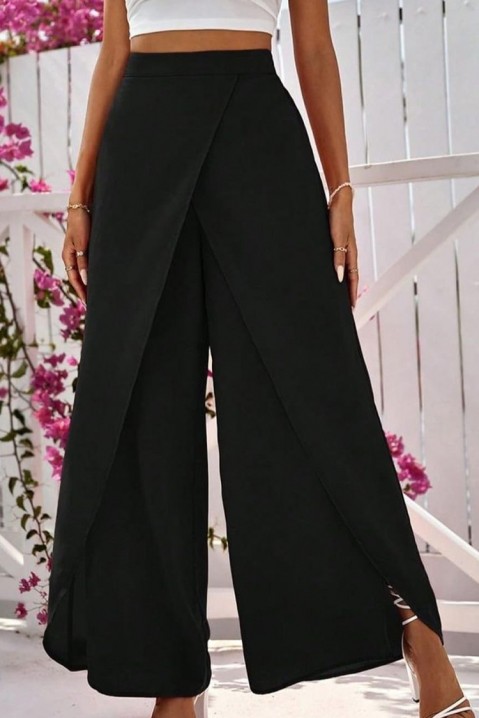 Панталони LIPDELFA BLACK, Боја: црна, IVET.MK - Твојата онлајн продавница