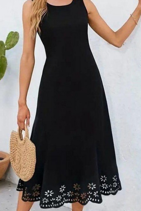 Фустан RELOGANA BLACK, Боја: црна, IVET.MK - Твојата онлајн продавница