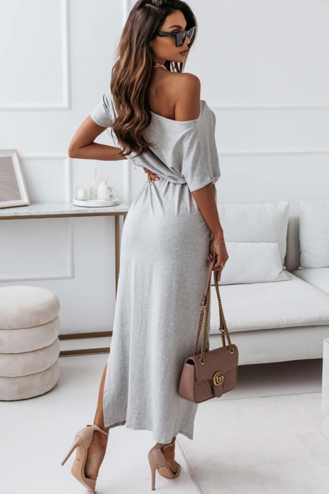 Фустан RIOBELFA GREY, Боја: сива, IVET.MK - Твојата онлајн продавница