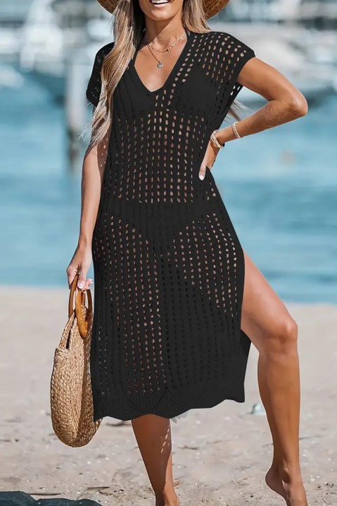 Фустан за плажа ROMZELDA BLACK, Боја: црна, IVET.MK - Твојата онлајн продавница