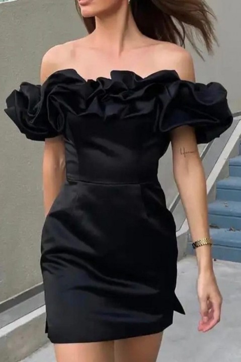 Фустан ANDIANA BLACK, Боја: црна, IVET.MK - Твојата онлајн продавница
