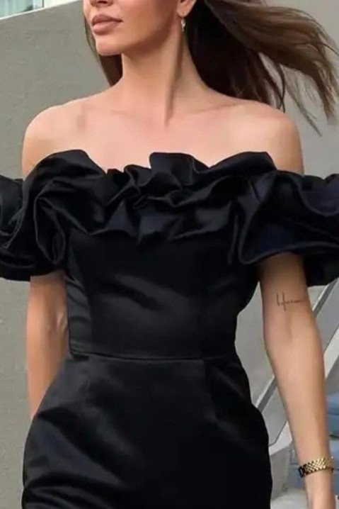 Фустан ANDIANA BLACK, Боја: црна, IVET.MK - Твојата онлајн продавница