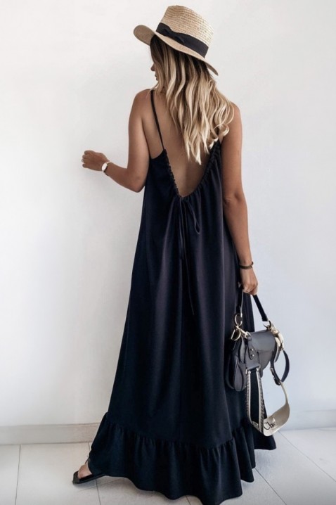Фустан MIOLESA BLACK, Боја: црна, IVET.MK - Твојата онлајн продавница