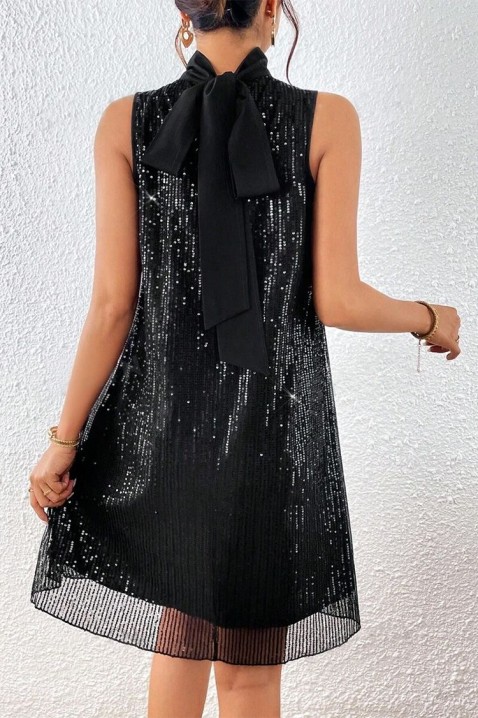 Фустан FLOPESIMA BLACK, Боја: црна, IVET.MK - Твојата онлајн продавница