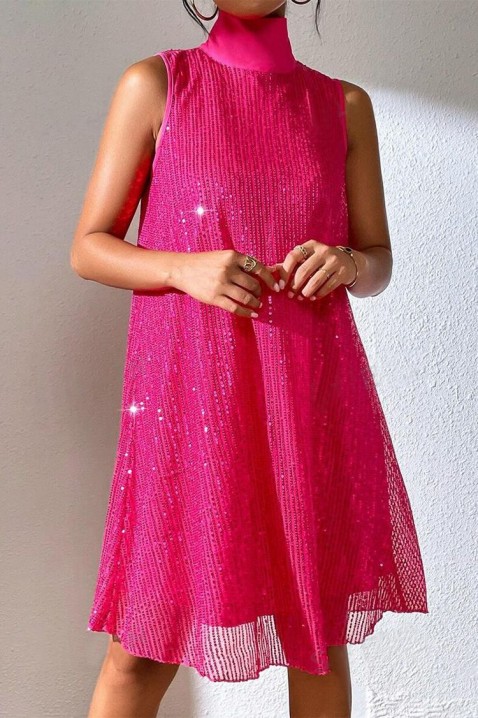 Фустан FLOPESIMA FUCHSIA, Боја: фуксија, IVET.MK - Твојата онлајн продавница