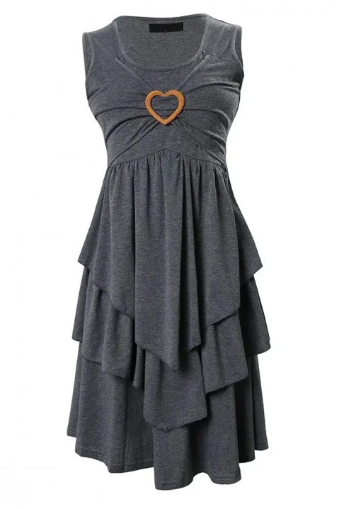 Фустан DEORMEFA GREY, Боја: сива, IVET.MK - Твојата онлајн продавница
