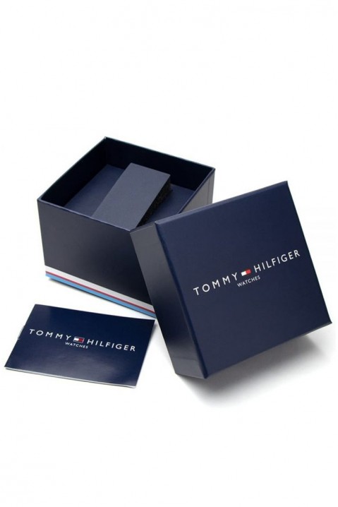 Машки часовник Tommy Hilfiger Baker 1710448, Боја: сребрена, IVET.MK - Твојата онлајн продавница