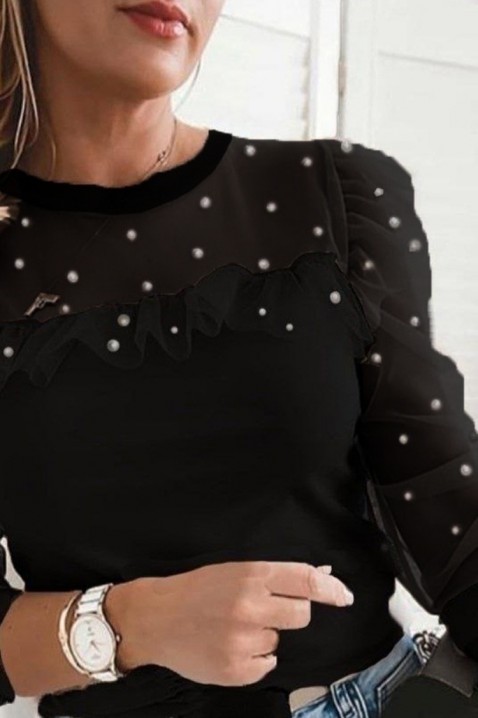 Женска блуза GALAXENA BLACK, Боја: црна, IVET.MK - Твојата онлајн продавница