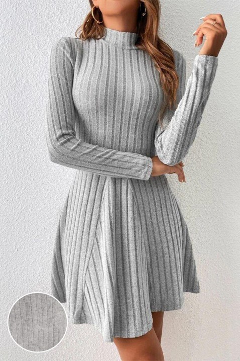 Фустан SIMONEFA GREY, Боја: сива, IVET.MK - Твојата онлајн продавница