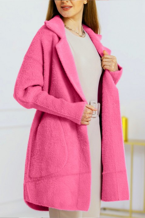 Капут LIORA PINK, Боја: розова, IVET.MK - Твојата онлајн продавница