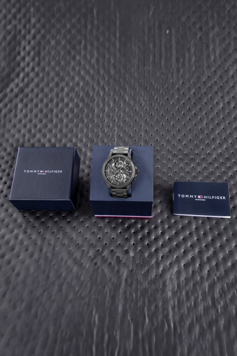 Машки часовник Tommy Hilfiger 1710478, Боја: црна, IVET.MK - Твојата онлајн продавница