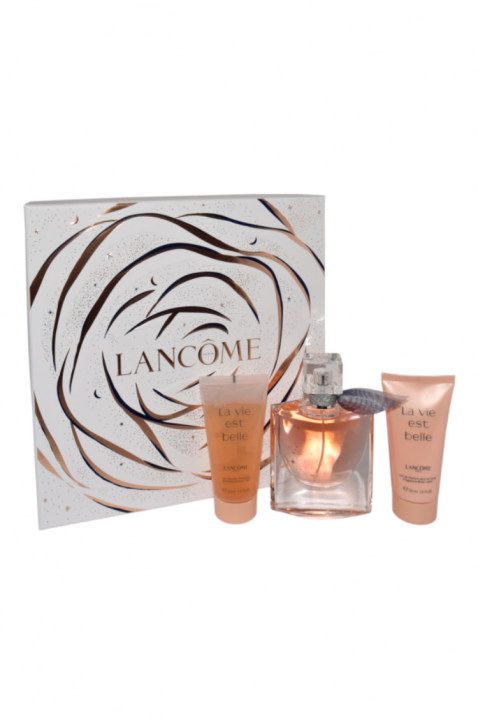 Женски комплет Lancome La Vie Est Belle EDP 50 ml + Shower Gel 50 ml + Body Lotion 50 mlIVET.MK - Твојата онлајн продавница