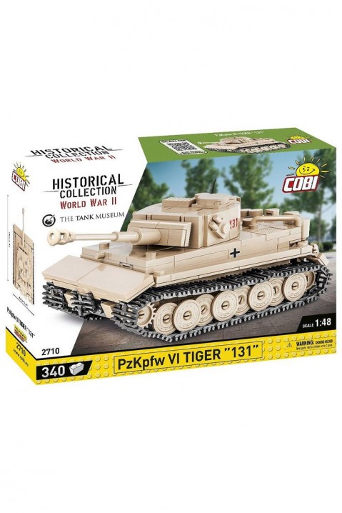 Конструктор Cobi тенк PzKpfw VI Tiger 131 - 340 деловиIVET.MK - Твојата онлајн продавница