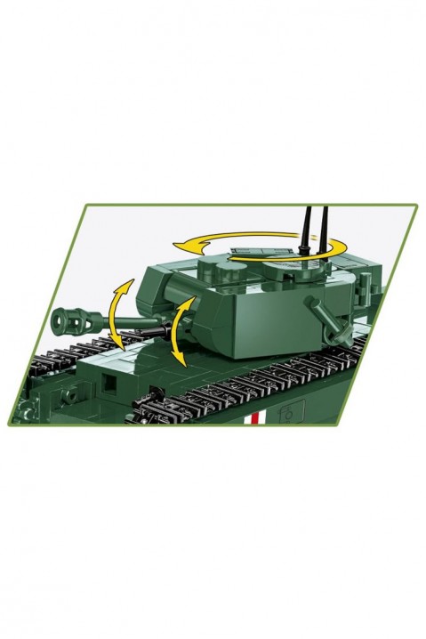 Конструктор Cobi тенк Abrams 643 деловиIVET.MK - Твојата онлајн продавница