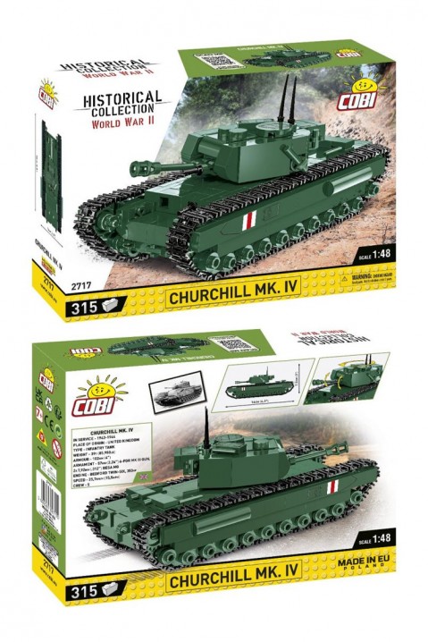 Конструктор Cobi тенк Abrams 643 деловиIVET.MK - Твојата онлајн продавница
