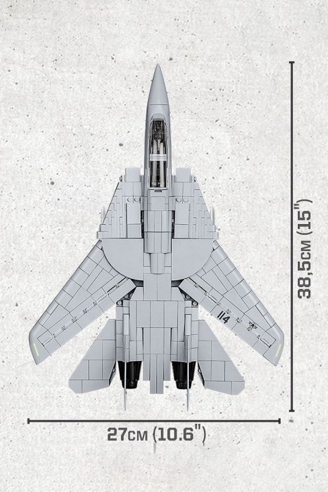 Конструктор Cobi борбен авион Lockheed F-22 Raptor - 695 деловиIVET.MK - Твојата онлајн продавница