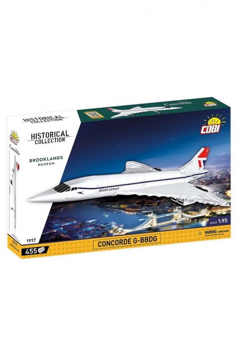 Конструктор Cobi авион Конкорд G-BBDG - 455 деловиIVET.MK - Твојата онлајн продавница