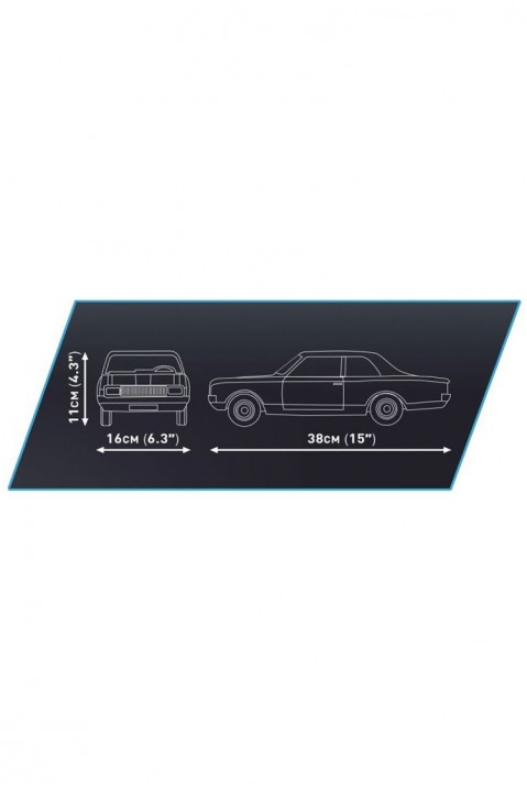 Конструктор Cobi автомобил Opel Record - 2078 деловиIVET.MK - Твојата онлајн продавница