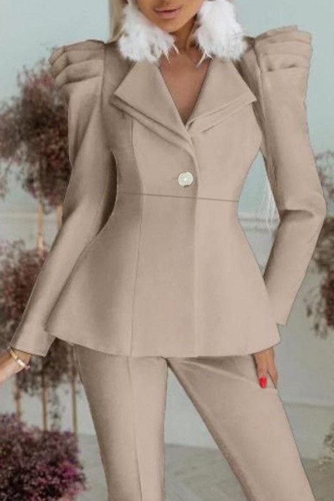 Комплет LOFENGA BEIGE, Боја: беж, IVET.MK - Твојата онлајн продавница