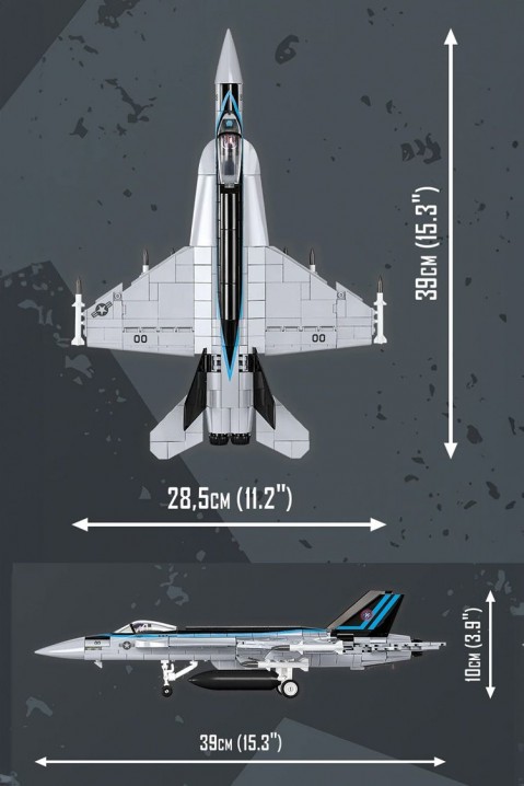 Конструктор COBI авион TOP GUN Maverick F/A-18E Super HornetIVET.MK - Твојата онлајн продавница