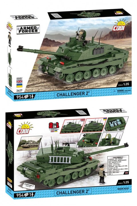 Конструктор Cobi тенк Challenger 2 - 954 деловиIVET.MK - Твојата онлајн продавница