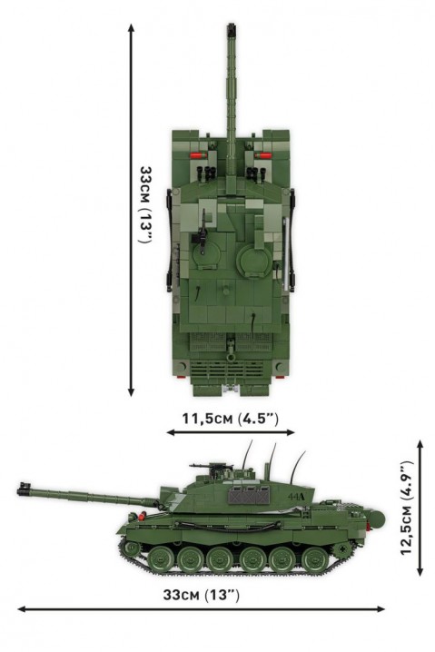 Конструктор Cobi тенк Challenger 2 - 954 деловиIVET.MK - Твојата онлајн продавница