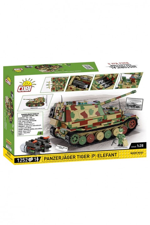 Конструктор Cobi тенк Panzerjager Tiger - 1252 деловиIVET.MK - Твојата онлајн продавница