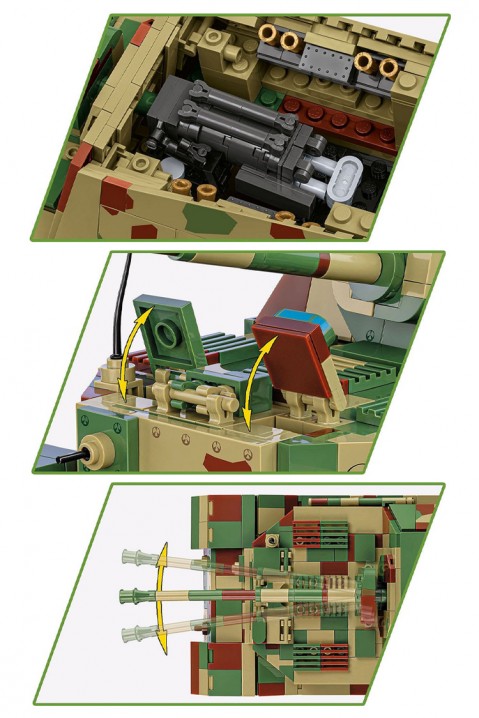 Конструктор Cobi тенк Panzerjager Tiger - 1252 деловиIVET.MK - Твојата онлајн продавница
