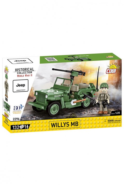 Конструктор Cobi jeep Willys MB - делови 132IVET.MK - Твојата онлајн продавница