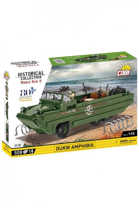 Конструктор Cobi DUKW Amphibia - делови 508IVET.MK - Твојата онлајн продавница