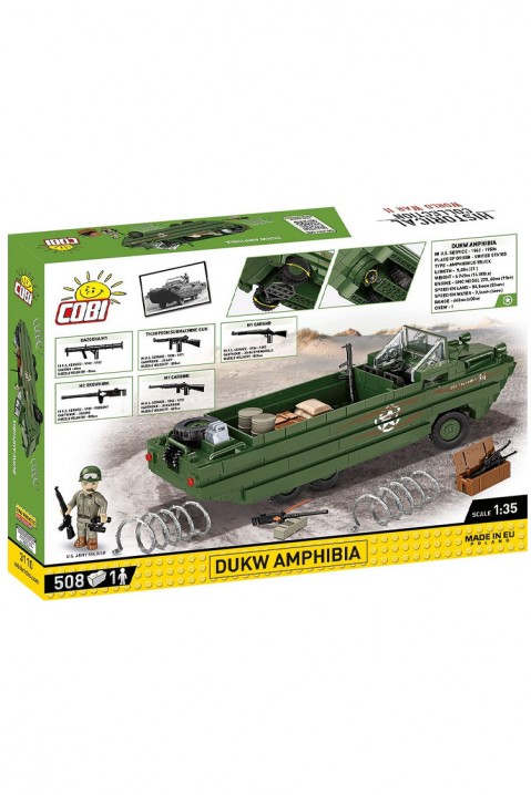 Конструктор Cobi DUKW Amphibia - делови 508IVET.MK - Твојата онлајн продавница