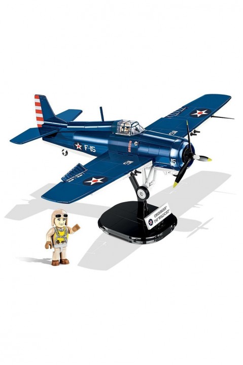 Конструктор Cobi авион Grumman F4F Wildcat - 375 парчињаIVET.MK - Твојата онлајн продавница