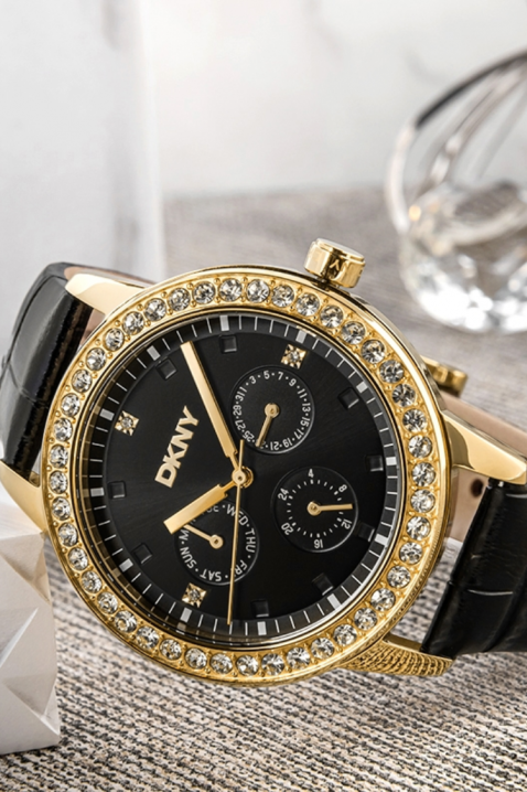 Женски часовник DKNY DK1L055L0025, Боја: црна, IVET.MK - Твојата онлајн продавница