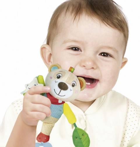 Плишано мече со штипка за закачување | Baby For YouIVET.MK - Твојата онлајн продавница